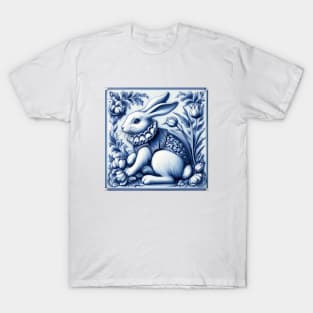 Vintage Dutch Tile: Rabbit No.1 T-Shirt